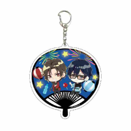 Big Acrylic Key Chain Bungo to Alchemist 14 Summer Festival Ver. B (Mini Character Illustration) (デカアクリルキーホルダー 文豪とアルケミスト 14 夏祭りVer. B(ミニキャライラスト))