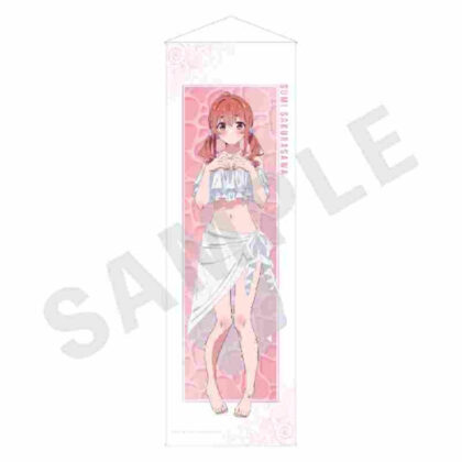 Rent-A-Girlfriend Life-size Tapestry Sumi Sakurazawa (彼女、お借りします 等身大タペストリー 桜沢墨)