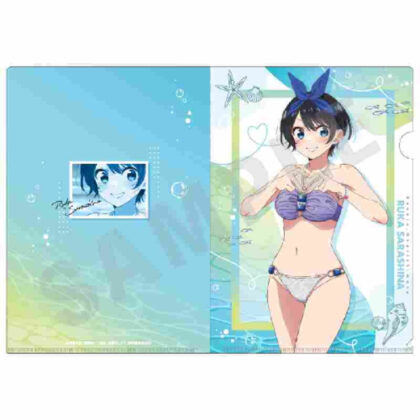 Rent-A-Girlfriend Clear File Ruka Sarashina (彼女、お借りします クリアファイル 更科瑠夏)