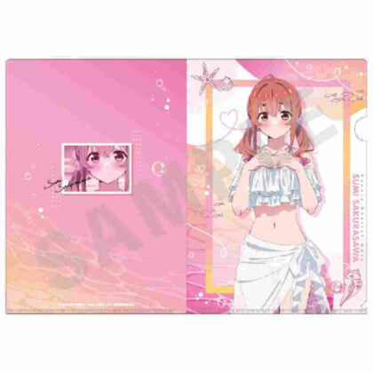 Rent-A-Girlfriend Clear File Sumi Sakurazawa (彼女、お借りします クリアファイル 桜沢墨)