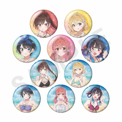 Rent-A-Girlfriend Trading Can Badge (彼女、お借りします トレーディング缶バッジ)