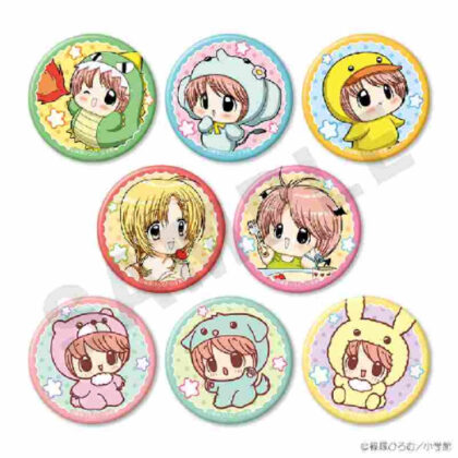 Chibi☆Debi! Trading glitter can badge (ちび☆デビ! トレーディングキラキラ缶バッジ)