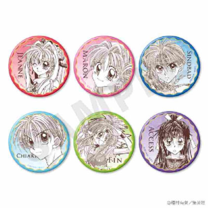 Kamikaze Phantom Thief Jeanne Trading Can Badge (神風怪盗ジャンヌ トレーディング缶バッジ)