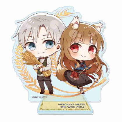 Spice and Wolf MERCHANT MEETS THE WISE WOLF Puchichoko Acrylic Stand Mugi (狼と香辛料 MERCHANT MEETS THE WISE WOLFぷちちょこアクリルスタンド 麦)
