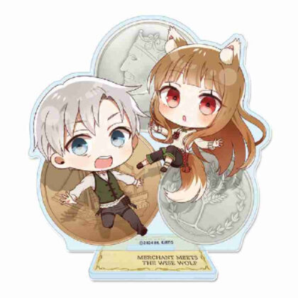 Spice and Wolf MERCHANT MEETS THE WISE WOLF Puchichoko Acrylic Stand Coin (狼と香辛料 MERCHANT MEETS THE WISE WOLFぷちちょこアクリルスタンド コイン)
