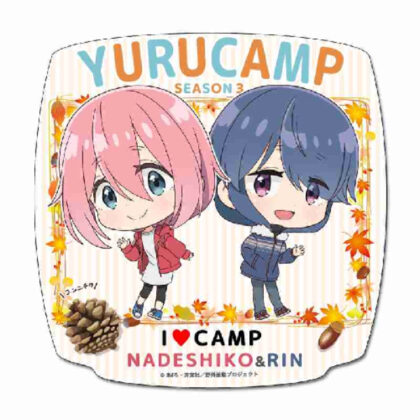 Yurucamp△ SEASON3 Puchichoko Magnet Sticker Nadeshiko & Rin (ゆるキャン△ SEASON3 ぷちちょこマグネットステッカーなでしこ&リン)