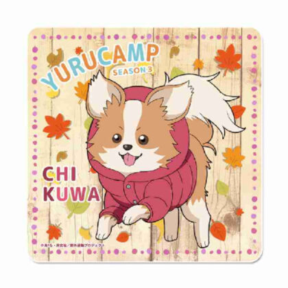 Yuru Camp△ SEASON3 Puchichoko Rubber Mat Coaster Chikuwa (ゆるキャン△ SEASON3 ぷちちょこラバーマットコースターちくわ)