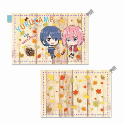 Yuru Camp△ SEASON3 Puchichoko Water Repellent Pouch Nadeshiko & Rin (ゆるキャン△ SEASON3 ぷちちょこ撥水ポーチ なでしこ&リン)