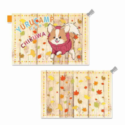 Yuru Camp△ SEASON3 Puchichoko Water Repellent Pouch Chikuwa (ゆるキャン△ SEASON3 ぷちちょこ撥水ポーチ ちくわ)