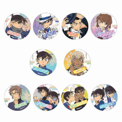 Detective Conan Trading Badge Style (名探偵コナン トレーディング缶バッジ スタイル)