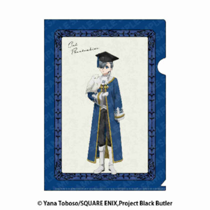 "Black Butler -Boarding School Edition-" A4 Clear File Ciel Phantomhive (｢黒執事 -寄宿学校編-｣A4クリアファイル シエル・ファントムハイヴ)