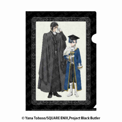 "Black Butler -Boarding School Edition-" A4 Clear File Sebastian & Ciel (｢黒執事 -寄宿学校編-｣A4クリアファイル セバスチャン&シエル)