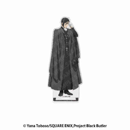 "Black Butler - Boarding School Edition" Sparkling Hologram Acrylic Stand Figure Sebastian Michaelis (｢黒執事 -寄宿学校編-｣キラキラホログラムアクリルスタンドフィギュア セバスチャン・ミカエリス)