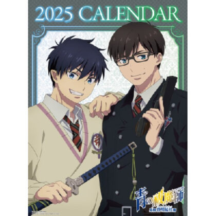 TV Anime “Blue Exorcist Shimane Keimei Society Edition” CL-031 2025 Wall Calendar (TVアニメ『青の祓魔師 島根啓明結社篇』 CL-031 2025年 壁掛けカレンダー)