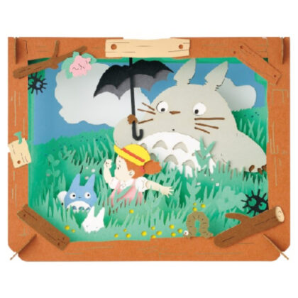 My Neighbor Totoro Paper Theater PT-062X Walk in the Field (となりのトトロ ペーパーシアター PT-062X 野原をおさんぽ)