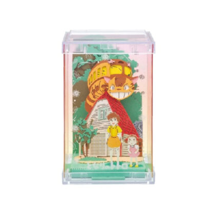 My Neighbor Totoro Paper Theater -Cube- PTC-T03X Cat Bus Thank you (となりのトトロ ペーパーシアター -キューブ- PTC-T03Xネコバスありがとう)