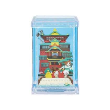 Spirited Away Paper Theater -Cube- PTC-T04X Goodbye Aburaya (千と千尋の神隠し ペーパーシアター -キューブ- PTC-T04X さよなら油屋)