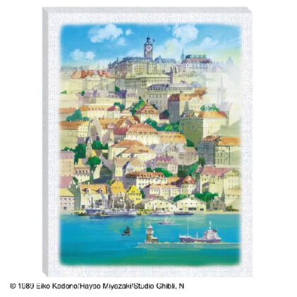 Kiki's Delivery Service Art Board Jigsaw 366 Pieces [Town Floating on the Sea] ATB-64 [Renewal] (魔女の宅急便 アートボードジグソー366ピース【海に浮かぶ町】ATB-64 【リニューアル】)