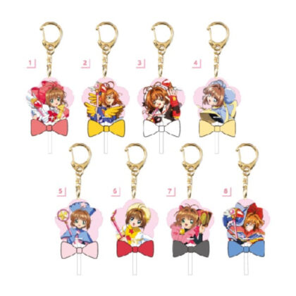 Cardcaptor Sakura candy-shaped acrylic key chain (カードキャプターさくら キャンディー型アクリルキーホルダー)