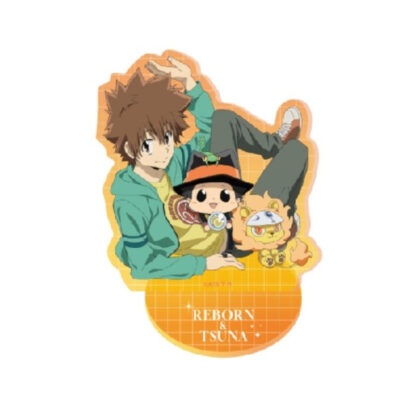 Katekyo Hitman REBORN! Acrylic stand 1. Reborn & Tsunayoshi Sawada (家庭教師ヒットマンREBORN! アクリルスタンド 1.リボーン&沢田綱吉)