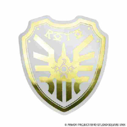 Dragon Quest Metallic Die Cut Sticker Roto's Shield (ドラゴンクエスト メタリックダイカットステッカー ロトの盾)