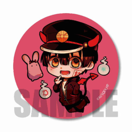 CBJA-02 缶バッジ 地縛少年花子くん 小悪魔パーカーver./花子くん(小悪魔もっけ) (CBJA-02 罐頭徽章 廁所花子君 小惡魔帽衫 ver./花子君 (小惡魔 mokke))