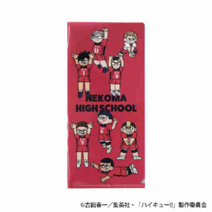 Haikyu!! Jirori Ticket Holder Match Ver. Nekoma High School (ハイキュー!! ジロリ チケットホルダー 試合Ver. 音駒高校)