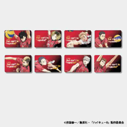 Haikyu!! TD Can Badge 5th Season Action Copyright Foil Stamping Ver. Nekoma (ハイキュー!! TD缶バッジ 5期アクション版権 箔押しVer. 音駒)