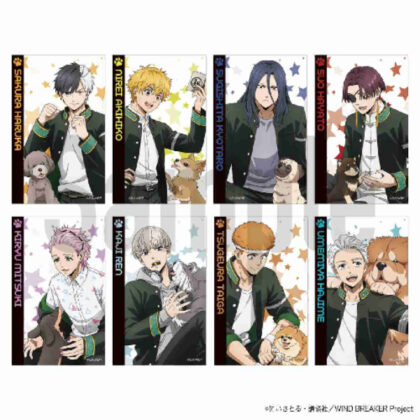 WIND BREAKER trading sticker (WIND BREAKER トレーディングステッカー)