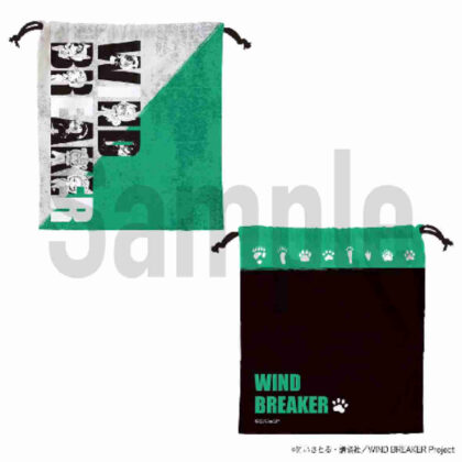 WIND BREAKER drawstring bag (WIND BREAKER 巾着)