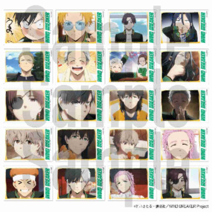 WIND BREAKER Trading Sticker Set (WIND BREAKER トレーディングステッカーセット)