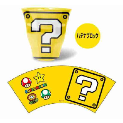 Melamine Cup Super Mario 2403 Hatena Block (メラミンカップ　スーパーマリオ2403　ハテナブロック)