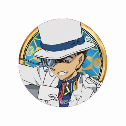 名探偵コナン メタリック缶バッジ Vol.2 怪盗キッド (名偵探柯南金屬罐徽章 Vol.2 怪盜小子)