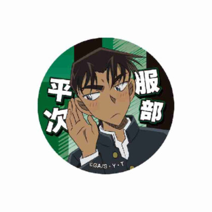 名探偵コナン グリッター缶バッジ Vol.3 服部平次 (名偵探柯南閃光罐徽章 Vol.3 服部平次)