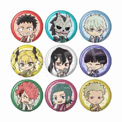 Kaiju No. 8 Trading Can Badge Gokurakuyu Mini Character Ver. (怪獣8号 トレーディング缶バッジ 極楽湯ミニキャラVer.)