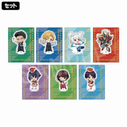 Courage Explosion Burn Brave Burn Trading Acrylic Stand Mini Character Ver. Sweets Paradise (勇気爆発バーンブレイバーン トレーディングアクリルスタンドミニキャラVer. スイーツパラダイス)