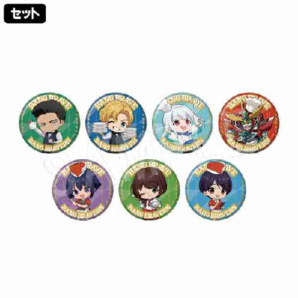 Courage Explosion Burn Bray Burn Trading Can Badge Mini Character Ver. Sweets Paradise (勇気爆発バーンブレイバーン トレーディング缶バッジ ミニキャラVer. スイーツパラダイス)