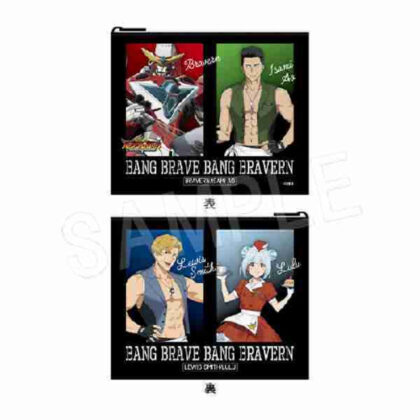 Courage Explosion Burn Bray Burn Flat Pouch Sweets Paradise (勇気爆発バーンブレイバーン フラットポーチ スイーツパラダイス)