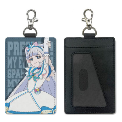 Wandaful PreCure! Cure Nyami Pass Case (with Eggplant Can) (わんだふるぷりきゅあ! キュアニャミー パスケース(ナスカン付き))