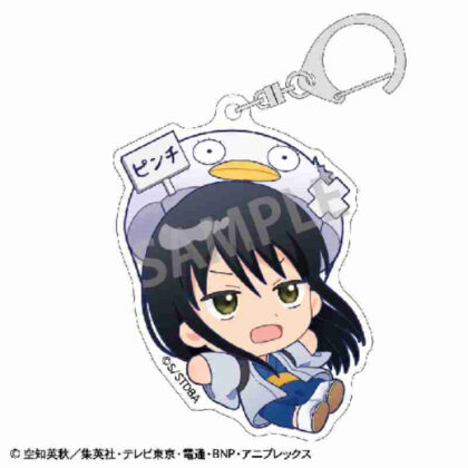 Gintama acrylic key chain Katsura Kotaro Okkochi (銀魂 アクリルキーホルダー 桂小太郎 おっこち)