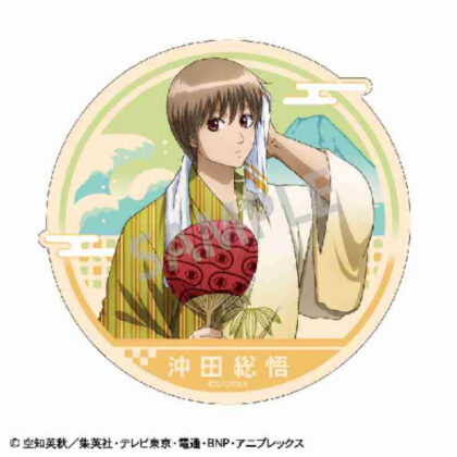 Gintama die-cut sticker Okita Sougo (銀魂 ダイカットステッカー 沖田総悟)