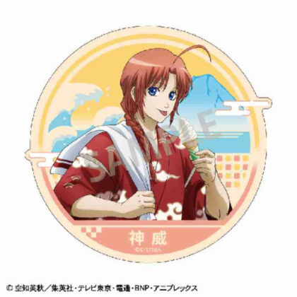 Gintama die-cut sticker Kamui (銀魂 ダイカットステッカー 神威)