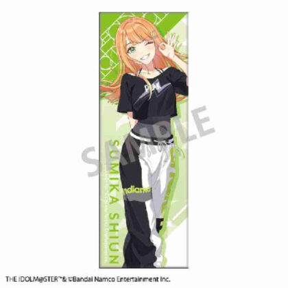 Gakuen Idolmaster Long Square Can Badge Seika Shiun (学園アイドルマスター ロングスクエア缶バッジ 紫雲清夏)