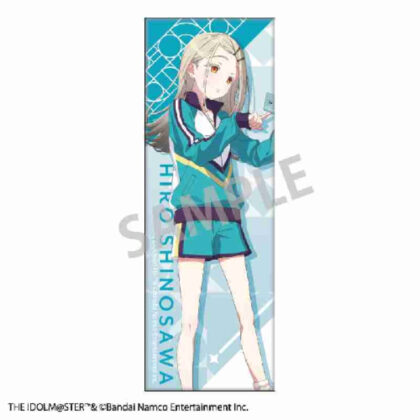 Gakuen Idolmaster Long Square Can Badge Hiroshi Shinozawa (学園アイドルマスター ロングスクエア缶バッジ 篠澤広)