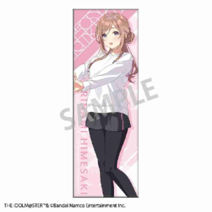 Gakuen Idolmaster Long Square Can Badge Rinami Himesaki (学園アイドルマスター ロングスクエア缶バッジ 姫崎莉波)