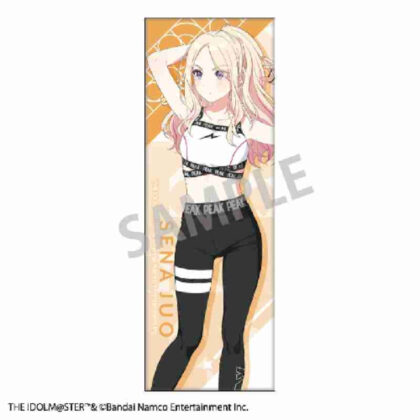 Gakuen Idolmaster Long Square Can Badge Juosei Minami (学園アイドルマスター ロングスクエア缶バッジ 十王星南)