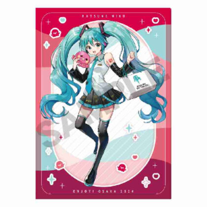 Hatsune Miku Single Clear File Hatsune Miku Enjoy Osaka 2024 (初音ミク シングルクリアファイル 初音ミク エンジョイ大阪2024)