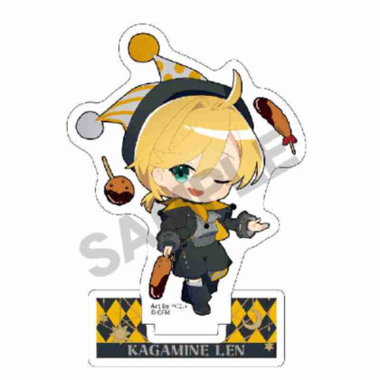 Hatsune Miku Acrylic Stand Kagamine Len Black Circus Mini Character (初音ミク アクリルスタンド 鏡音レン ブラックサーカスミニキャラ)