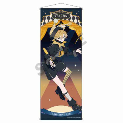 Hatsune Miku Life-size Tapestry Kagamine Len Black Circus (初音ミク 等身大タペストリー 鏡音レン ブラックサーカス)