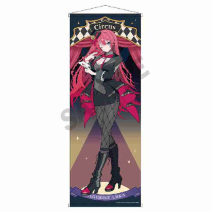 Hatsune Miku Life-size Tapestry Megurine Luka Black Circus (初音ミク 等身大タペストリー 巡音ルカ ブラックサーカス)